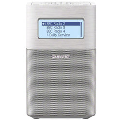Sony XDR-V1BTD Portable Bluetooth NFC DAB/DAB+/FM Digital Radio White